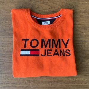 Crop Tommy Hilfiger Sweater - Large